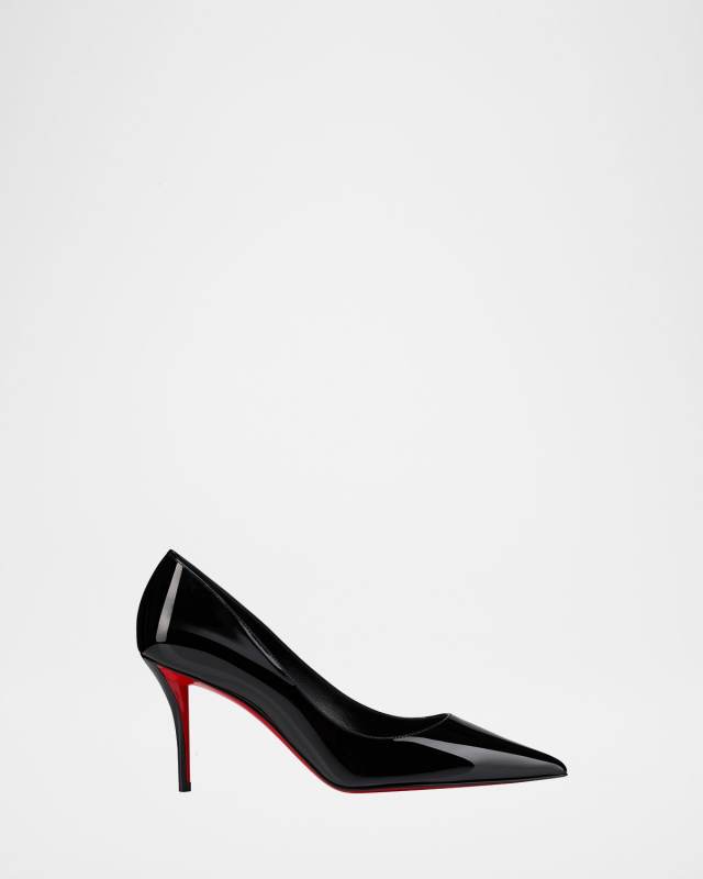Miss Z Patent Red Sole Pumps